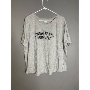 Old Navy Loose Graphic SweatPants Moment Short-Sleeve T-Shirt Size XXL
